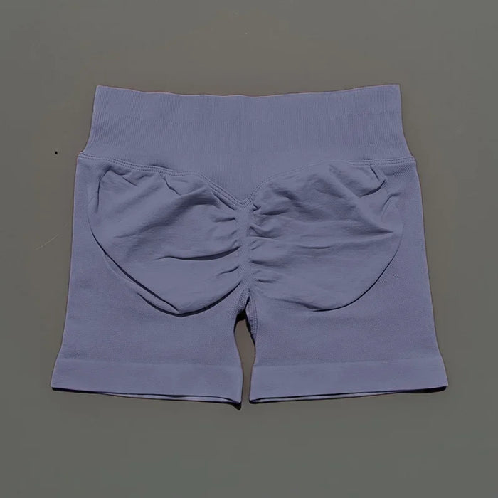 Women Fitness Workout Shorts Yoga High Waist Lift Butt Fitness Shorts Gym Running Sportswear Women Push Up Gym Leggings