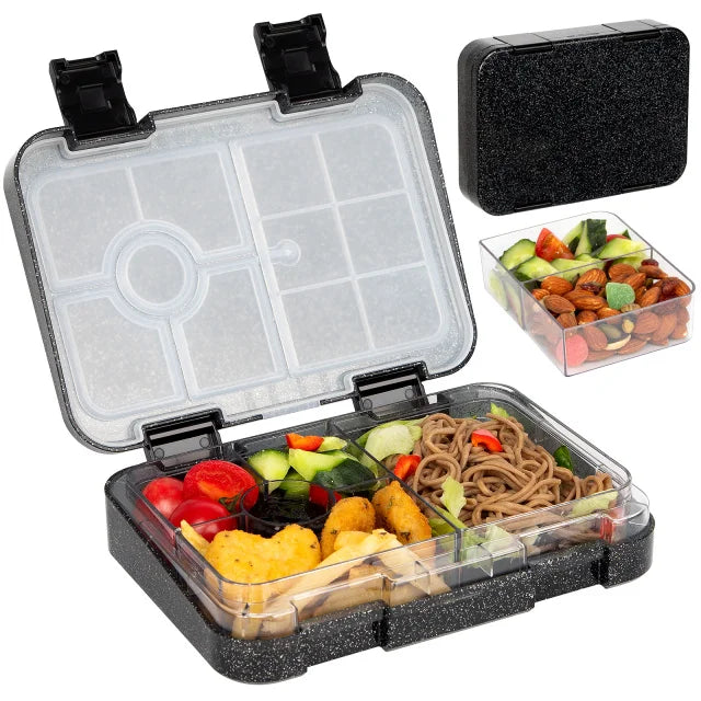1100ml Lunch Box Microwavable Bento Box Tritan Interlayer Leakproof Storage Box Hermetic Containers Students Adults School