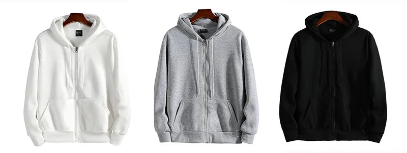 Zipper Hoodies