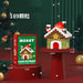 Gingerbread house micro block model, 189 pieces, with box
