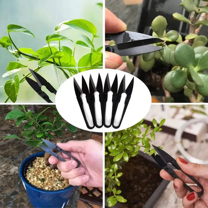 Carbon Steel Thread Snips U Shape Spring Sewing Scissors Tailoring Craft DIY Garment Manganese Steel Small Embroidery Cutter
