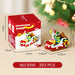 Christmas train sleigh car micro block set, 263 pieces, with box