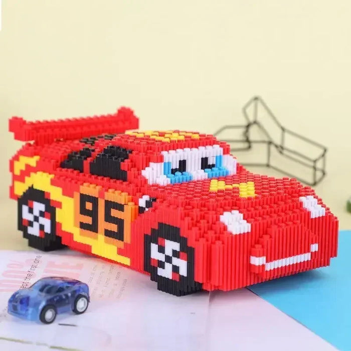 Cute Rabbit Building Block Toy Small Particle Brick Diy Children's Assembly Toy 3D Model Decorations Kids Gift