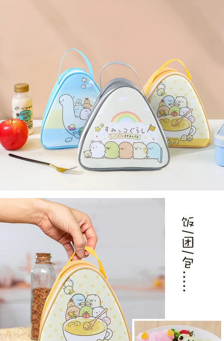 Breakfast Insulated Thermal Bag Small Triangular Rice Ball