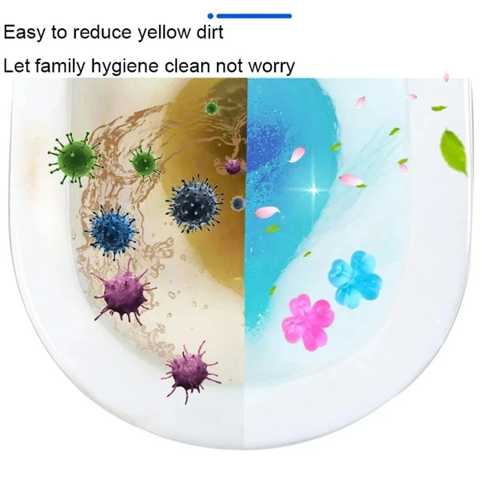 Multipack Flower Aroma Toilet Cleaning Gel, Toilet Deodorant Cleaner, Removing Odor, Household Cleaning Supplies