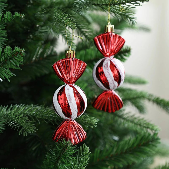 2pcs Snowman Christmas Balls Ornaments Christmas Tree Hanging Bauble