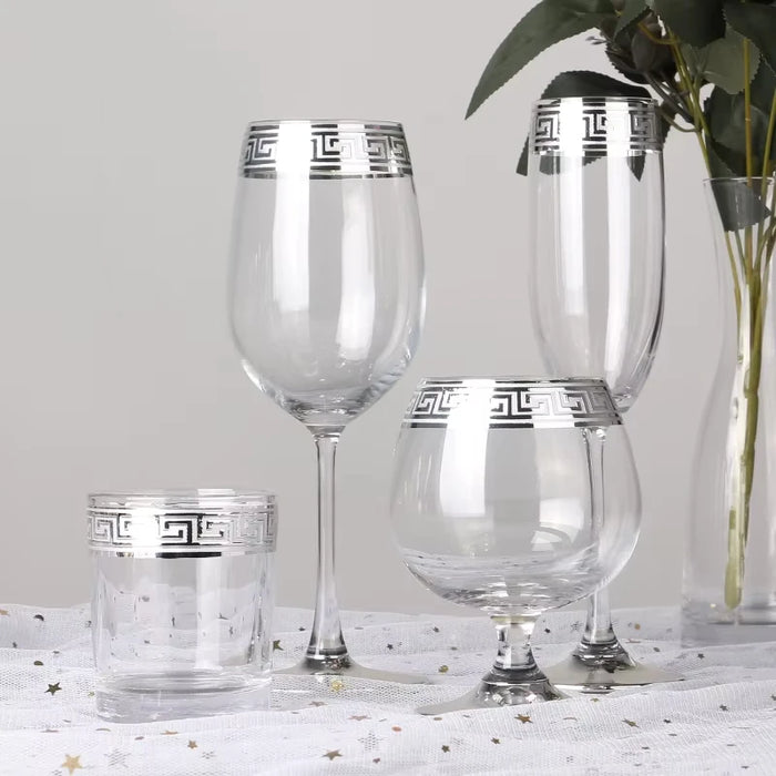 Phnom Penh European Glass Brandy Champagne Glasses Tall Wine Glasses Crystal Wine Glasses Table Household Glasses
