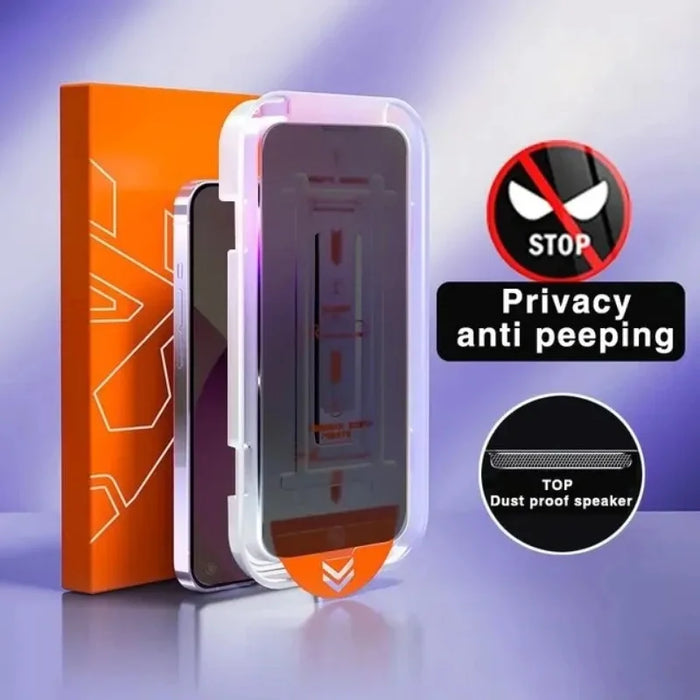 2Pcs Privacy Tempered Glass Screen Protector for IPhone 15 14 13 12 16 Pro Max Plus Anti-Spy Dust free Installation Protector