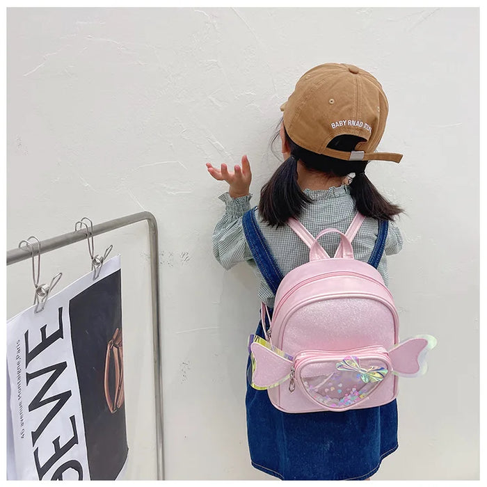 Children's PU Cartoon Bag Personalized Name Lightweight