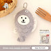 Food plush bag charm: Fish Cake Puppy