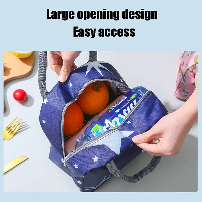 Portable Thermal Food Lunch Bag for Women and kid