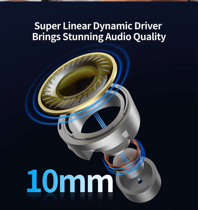 KZ Xtra TWS Noise Cancelling Bluetooth 5.4 Earphones True Wireless Earbuds Multi-Mode ANC QCC3091