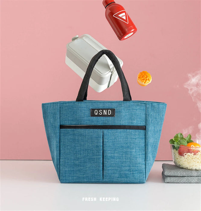 Portable Insulated Large Capacity Thermal Lunch Bag