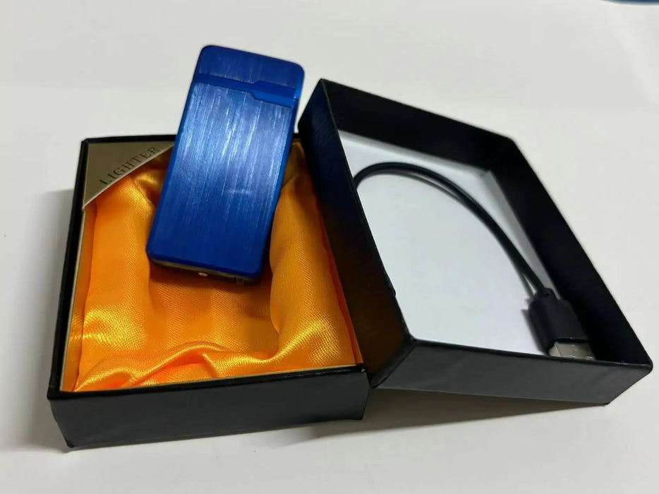 Plasma Dual ARC Touch Sensitive Lighter USB Rechargeable Windproof Flameless Lighter Gift for Men