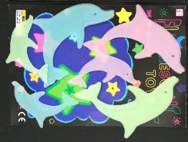Luminous Cartoon butterfly Stars Wall Stickers for Kids room Bedroom Decor Glow in the dark Wall Decals Noctilucent Stickers