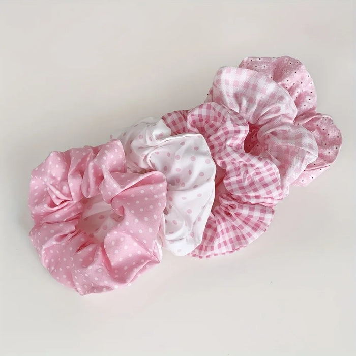 5 polka dot headbands, cute printed fabric leggings, sweet floral dot headbands, college style suitable for women and children