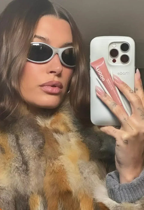 Autumn Edition New Rhode DIY Lipstick Lip Holder Soft Silicone Case for IPhone 16 15 14 13 12 11 Pro Max Plus Phone Stand Cover