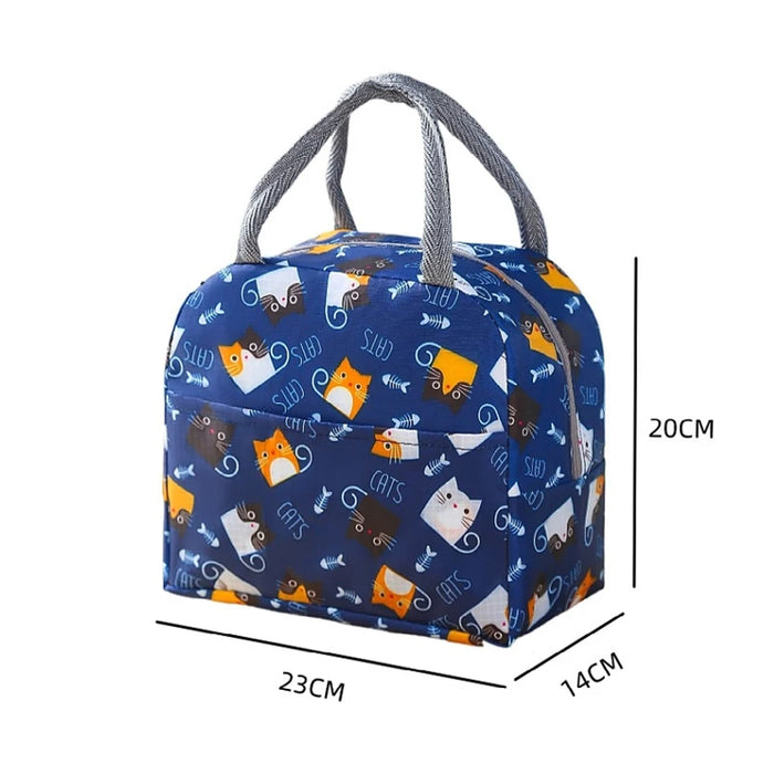 Portable Thermal Food Lunch Bag for Women and kid
