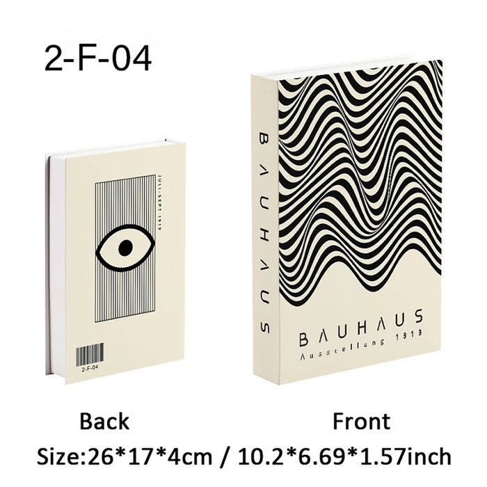 Luxury Fake Book Storage Box Abstract Decorative Books Open Paris Home Decor Coffee Table Bedroom Ornaments Interior Decoration