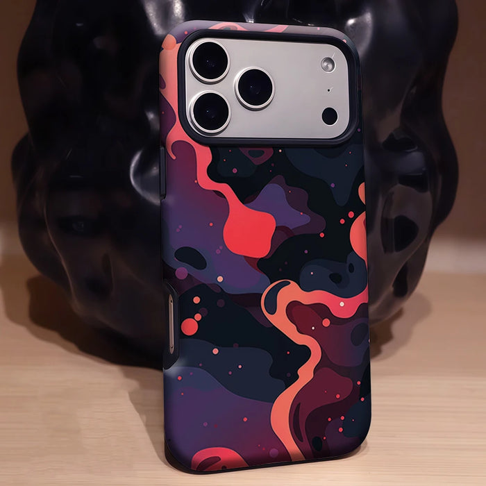Nebula Blob Phone Case For Magnetic Phone Case For IPhone 18 17 16 15 14 13 Pro Max Plus Single Double-layer Tough Case
