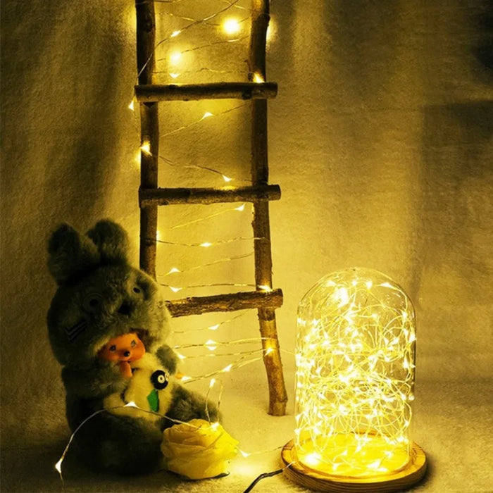1M 2M 3M 5M LED Copper Wire String Lights Fairy Light Outdoor Garland