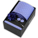 Men's tie gift set, style BBJ-45: tie, pocket square, cufflinks and pins in a gift box