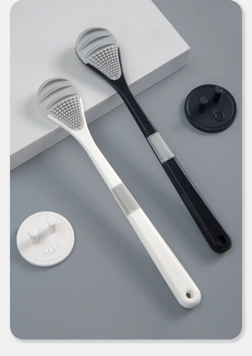Tongue Cleaner Brush Reusable Oral Cleaning Scraper Oral Breath Multicolor Brush Care Tool Tongue Bad Hygiene Care Removal