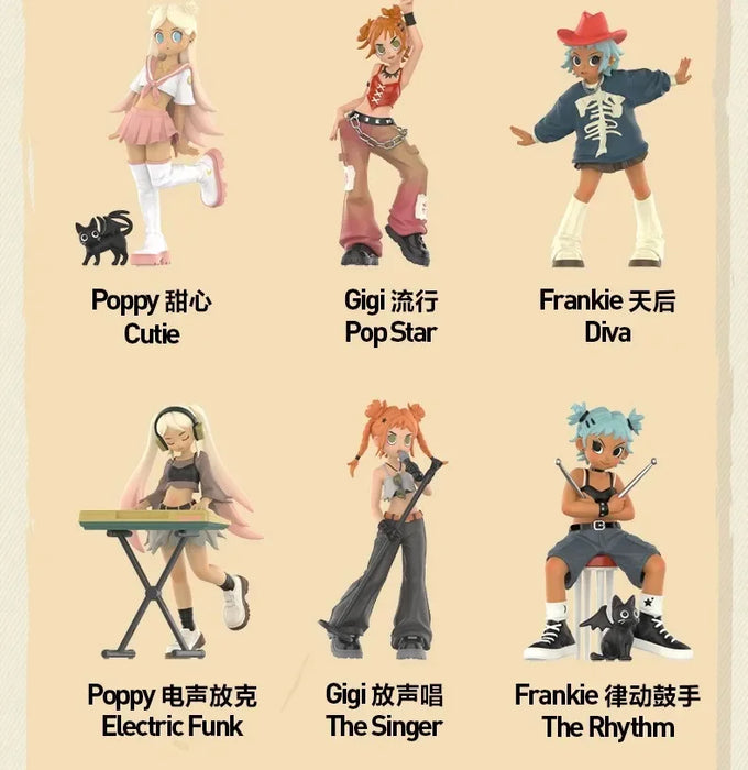 Original Peach Mystery Box Riot Series Blind Box Kawaii Surprise Mystery Box Anime Lucky Bag Pvc Room Decoration Christmas Gift