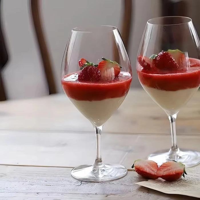 Kimura Japanese Handmade Ultrathin Crystal Wine Glass - Ultra Thin Aperitif Sparkling Tulip Goblet for Soda Drinks