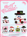 Snowman micro block figure, 294 pieces, with box