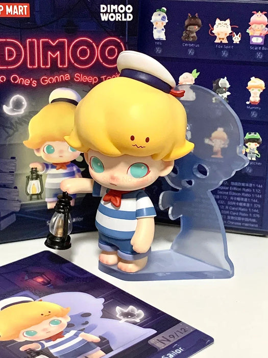 Dimmoo Is Not Allowed To Sleep Tonight. A Series Of Blind Boxes, Cute Surprise Boxes, Hand-made Creative Gift Ornaments.