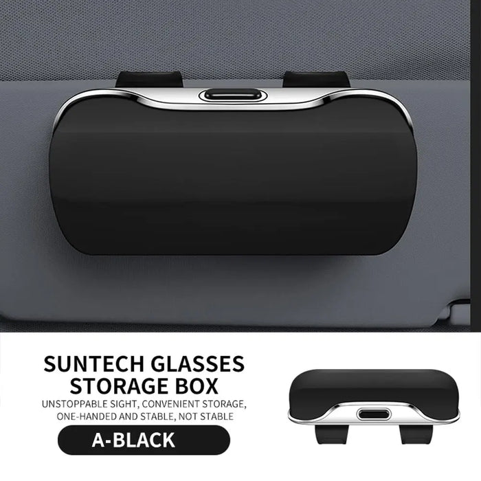 New Car Glasses Box Portable Car Glasses Frame Car Driving Glasses Frame Glasses Box Sunshade Glasses Auto Interior Accessories