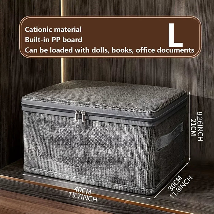 Multifunctional Box with , Large Capacity Quilt Storage Box Bra Storage Box Underwear Organizer