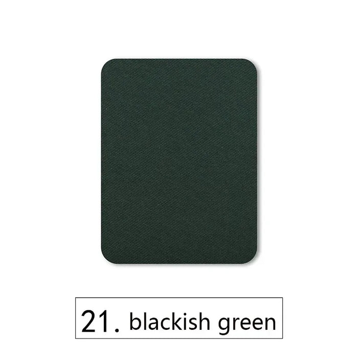 4pcs/lot Fabric Iron-on Patches 12.5x9.5cm Sewing on Patches Iron on Strong Glue Cotton Patch for Clothes DIY Jean Repair Decor