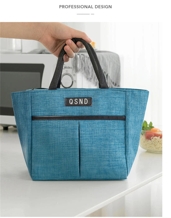 Portable Insulated Large Capacity Thermal Lunch Bag
