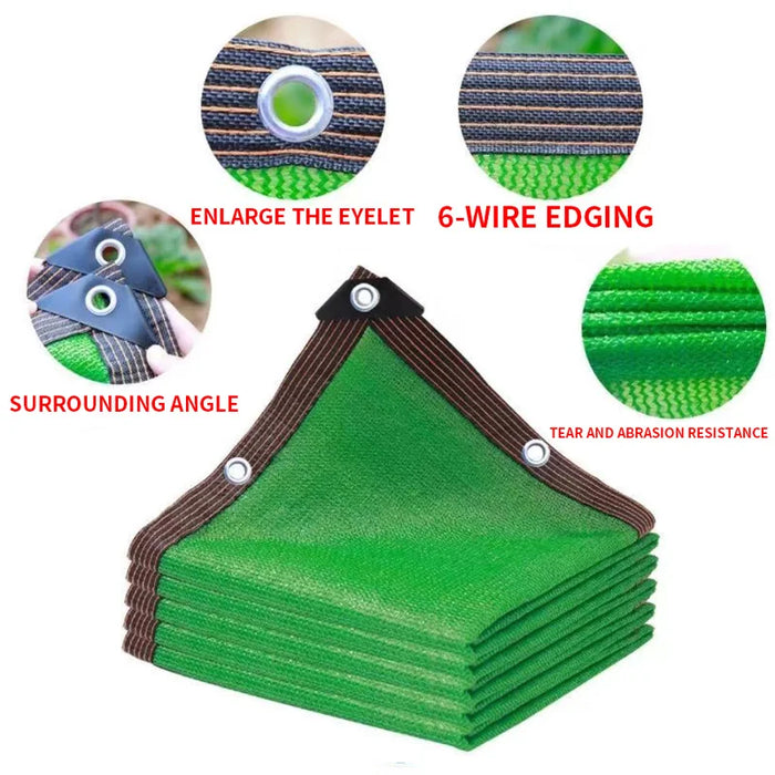 Beige  sunshade cloth sunshade durable sun protection shade mesh suitable for terrace plant greenhouse chicken coop porch