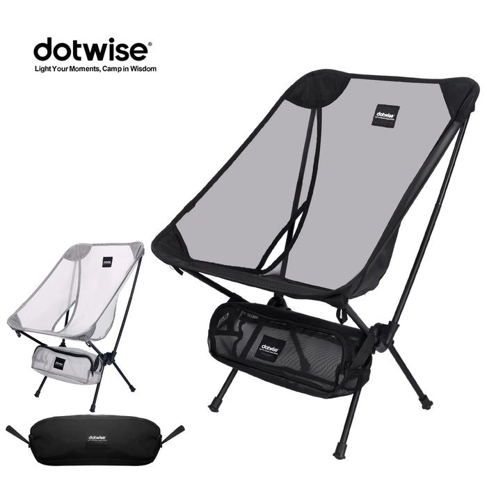 Moon Chair Breathable Outdoor Chair Camping Fishing Chair Mesh Material 7075 Aluminum Alloy Breathable Surface Anti Sinking