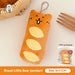 Food plush bag charm: Bread Bear