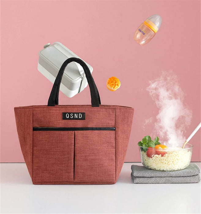 Portable Insulated Large Capacity Thermal Lunch Bag