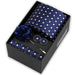 Men's tie gift set, style BBJ-11: tie, pocket square, cufflinks and pins in a gift box
