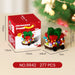 Christmas train gift car micro block set, 277 pieces, with box