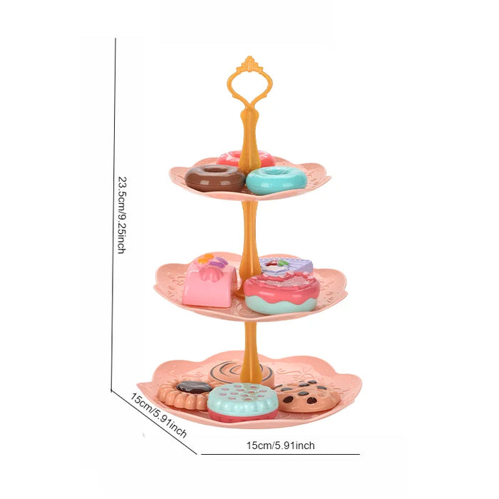 Play tea set Kitchen Play Set children furniture Infant Pretend Kids Toys