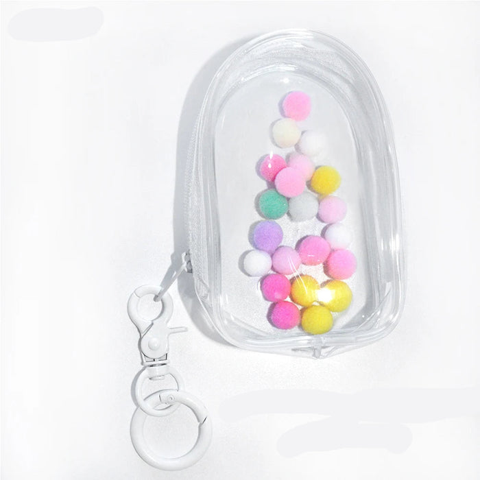 10/15cm Plush Doll Out Bag PVC Transparent Cotton Doll Transparent Display Pouch Clear Storage Case For Anime Cartoon Dolls New