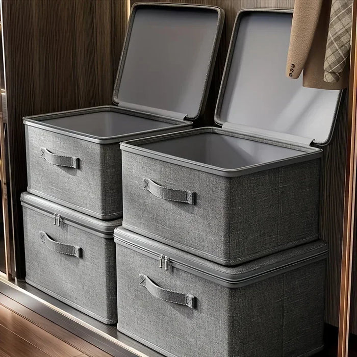 Multifunctional Box with , Large Capacity Quilt Storage Box Bra Storage Box Underwear Organizer