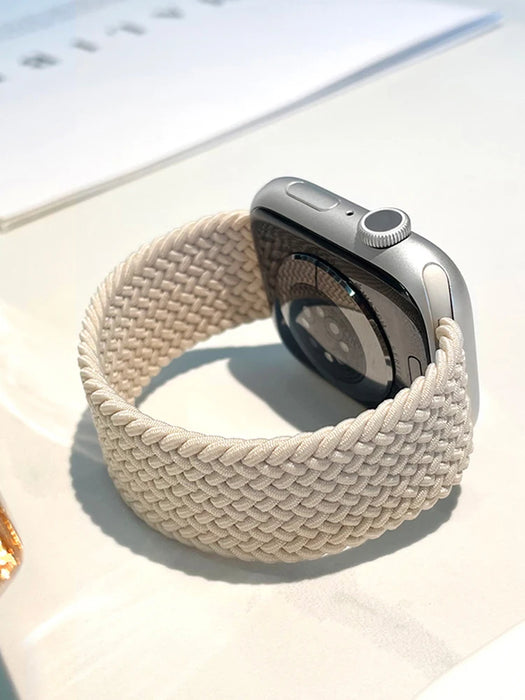 Braided Solo Loop For Apple Watch Strap 44mm 40mm 45mm 41mm 49mm 42mm 46mm Bracelet iWatch Series 10 9 SE 8 7 6 5 4 Ultra 2 Band