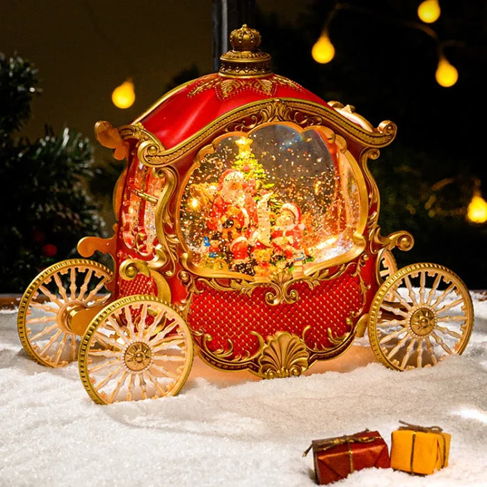 Christmas Gift Santa Tree Small Night Lamp Storm Lantern Decoration