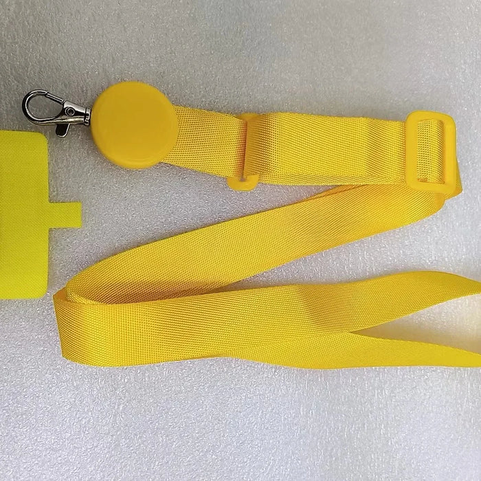 Detachable Adjustable Strap Crossbody Patch Phone Lanyard For Phone Flat Nylon Patch Necklace Clip Snap Hanging Cord Rope