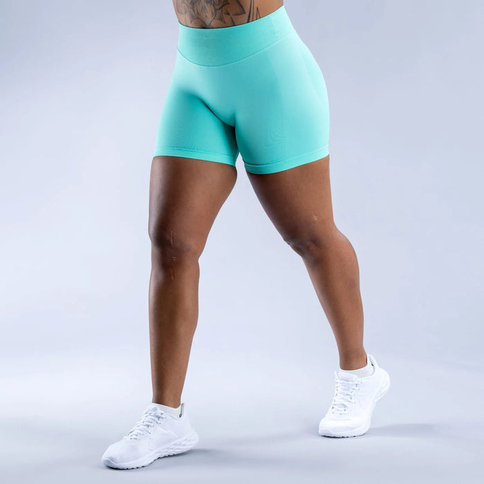 NCLAGEN Impact Shorts 4.5" Gym Shorts Woman Scrunch Butt Fitness Sports Short Workout Seamless Leggings Running Yoga bottoms