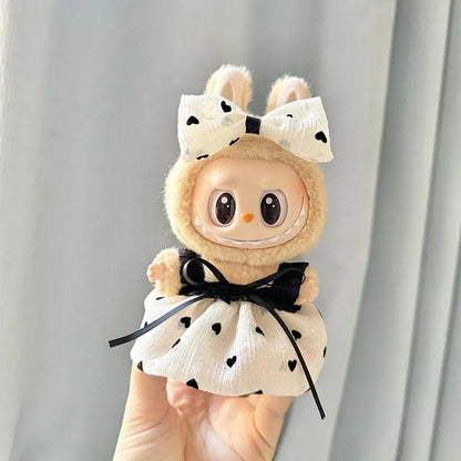 Labubu Doll Clothes Outfit Accessories For Korea Kpop Exo Labubu Idol V1 V2 Skirt sweater Clothing Gift