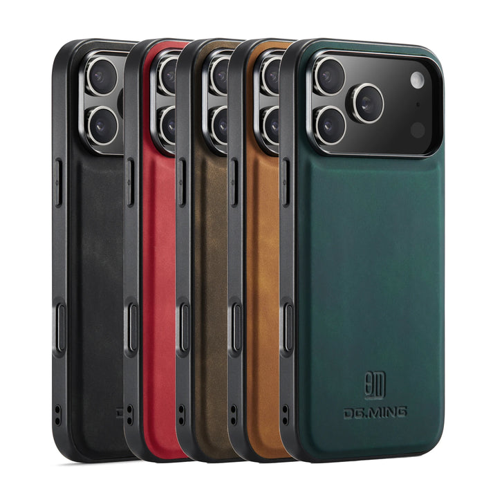 Magnetic Genuine Leather Case for iPhone 17 Pro Max 17 Air 17 Pro Cover Magnet Mag-safe Wireless Charge Shockproof Soft Shell